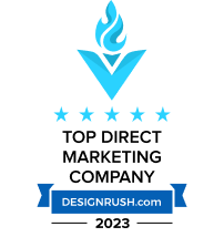 DesignRush Top Direct Marketing Company badge