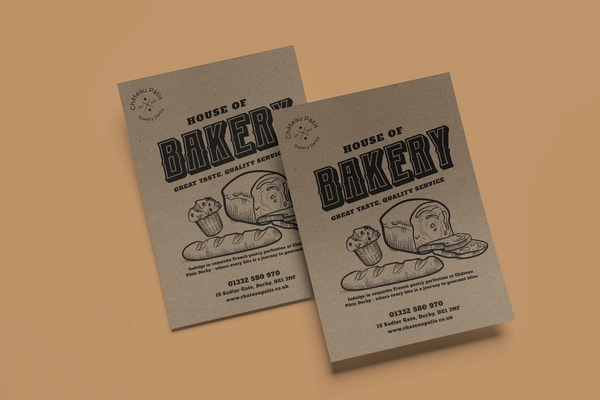  Creative - Materials - Kraft - Paper - Flyer -  -  - Printlogik