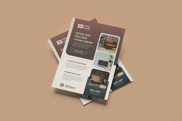  Printlogik - Classic - Flyers - Mockup -  -  - Noble - Haven