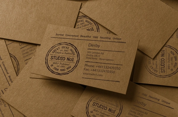 Double Sided Creative Business Cards