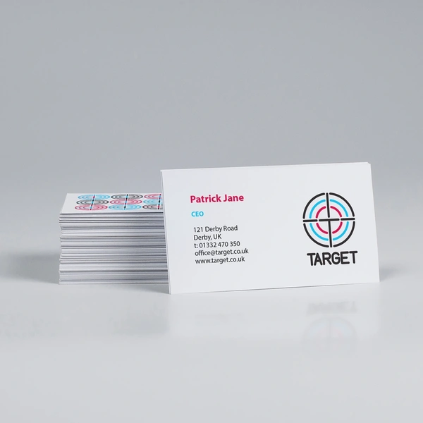  Business - Cards - Black - Label - Uk